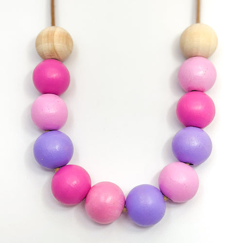 Colourful Beaded Necklace ‘Modesty’