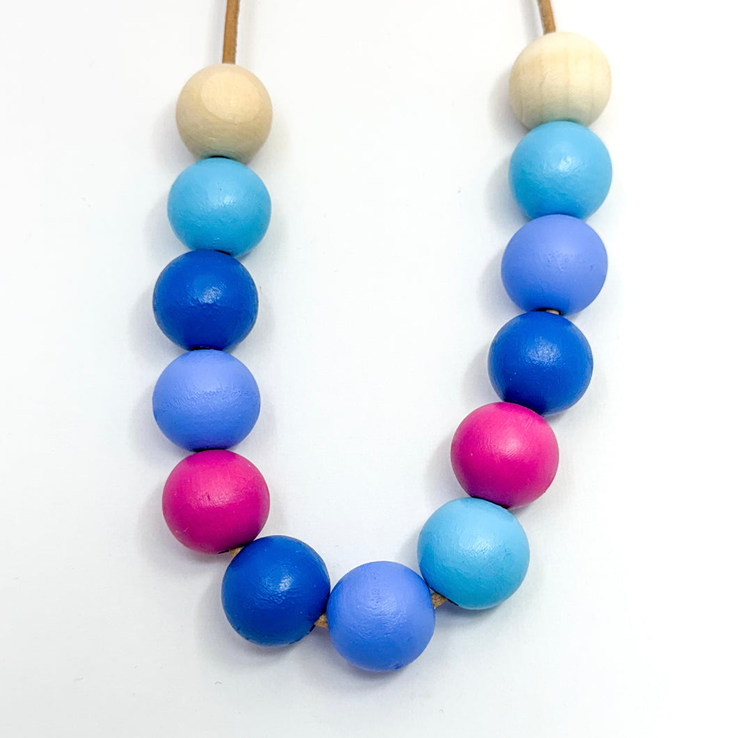 Colourful Beaded Necklace ‘Cuddle’