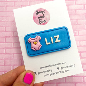 Name Badge - Baby theme